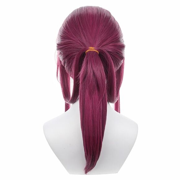 Honkai Star Rail Kafka Cosplay Wig Deep Red Wine Hair - Picture 2 of 6
